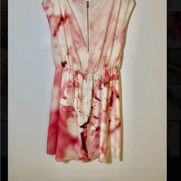 Alice + Olivia Silk Spring Blossom Dress - Picture 3 of 6